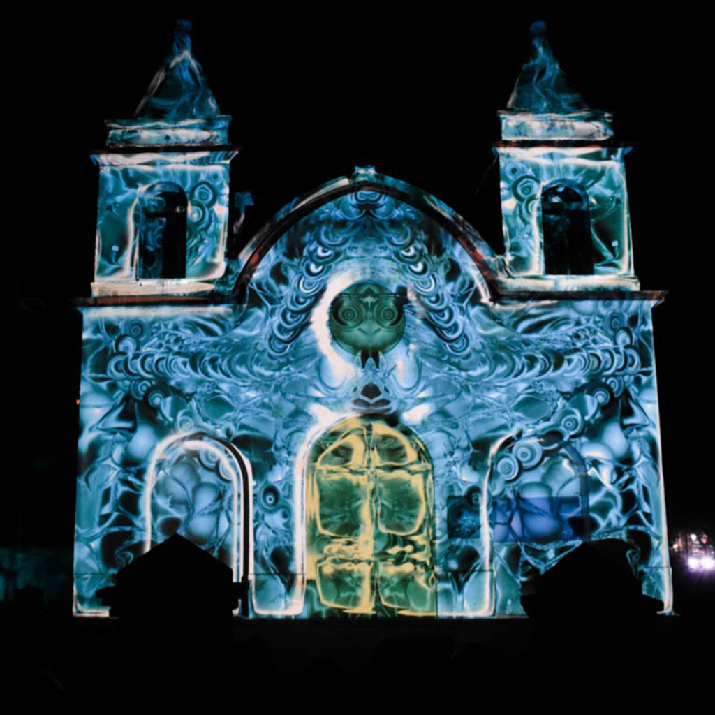 Video Mapping en la capilla