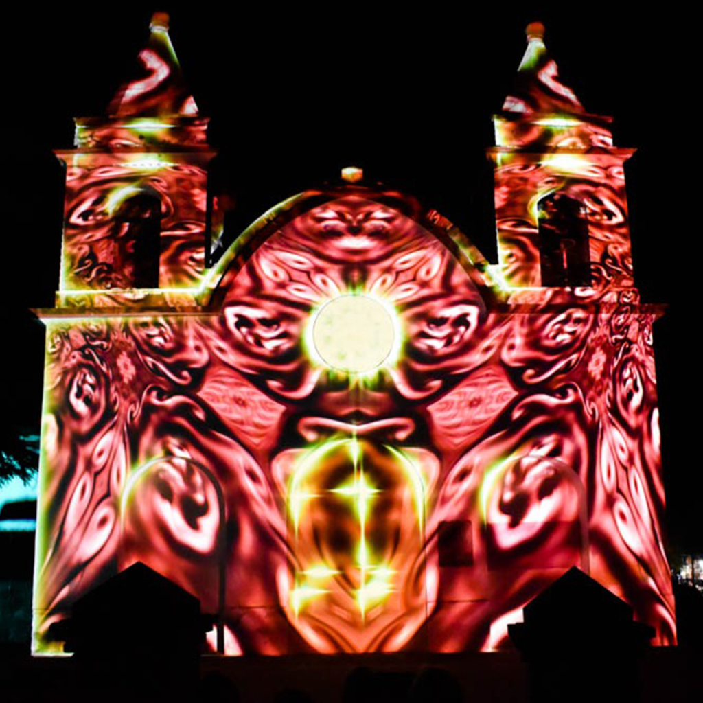 Video Mapping en la capilla