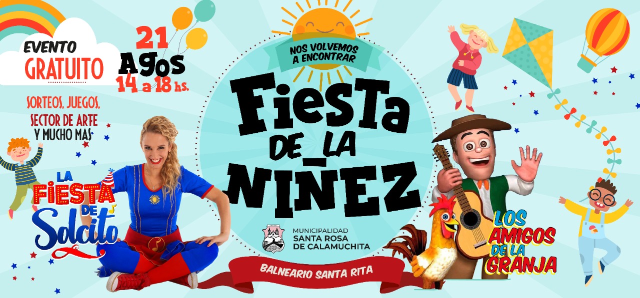 En este momento estás viendo Santa Rosa de Calamuchita se prepara para la Fiesta de la Niñez