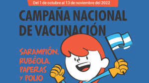En Octubre comienza la Campaña Nacional contra el  Sarampión, Rubéola, Paperas y Poleo.