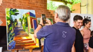 Lee más sobre el artículo Santa Rosa de Calamuchita fue sede del 5° Encuentro Nacional de Pintores Paisajistas